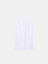 Sanfokin Cotton Slit Tanc-top (WK126-LCS01) / White