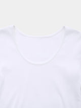 Sanfokin Cotton 2way L/S T-shirt (WK126-LCS04) / White
