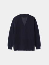 LAYERED SHEER KNIT CARDIGAN (WK23S-LCD03)