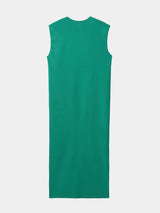Hi-Twist Milanorib V-neck Knit Dress (WK23S-LOP03) / Green