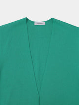 Hi-Twist Milanorib V-neck Knit Dress (WK23S-LOP03) / Green