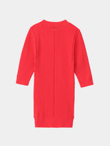 HARF-SLEEVE RIB KNIT(WK23S-LPO06) / RED