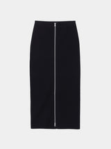 BOUCLE MIRANORIB KNIT SKIRT (WK23S-LSK01)