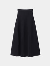 Pattern Flare Knit Skirt (WK23S-LSK02)