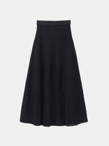 Pattern Flare Knit Skirt (WK23S-LSK02)