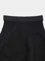 Pattern Flare Knit Skirt (WK23S-LSK02)