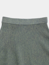 Pattern Flare Knit Skirt (WK23S-LSK02)