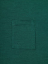 Merino Wool S/S Pocket Tee (WK23S-MCS01) / Green