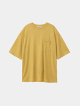 Merino Wool S/S Pocket Tee (WK23S-MCS01) / Yellow
