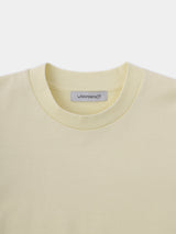 SANFOKIN COTTON CREW NECK TEE (WK23S-MCS05) / YELLOW