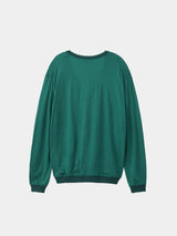 Merino Wool L/S Cardigan (WK23S-MCS07) / Green