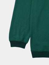Merino Wool L/S Cardigan (WK23S-MCS07) / Green