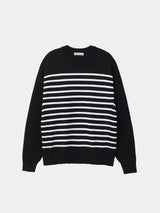 Border Crew Neck Knit (WK23S-MPO07)