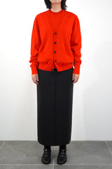 High-gauge Plain St Vneck CD (WK324-MCD02-15) / Red