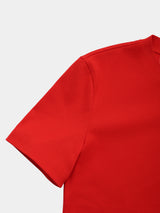 SANFOKIN COTTON FIT T-SHIRT (WK326-LCS02) / RED