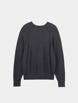 JOSETTE HIGHGAUGE-KNIT L/S HENRY-NECK PO (WK326-LPO01) / CHARCOAL