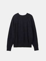JOSETTE HIGHGAUGE-KNIT L/S HENRY-NECK PO (WK326-LPO01) / BLACK