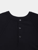 JOSETTE HIGHGAUGE-KNIT L/S HENRY-NECK PO (WK326-LPO01) / BLACK