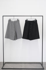 Striped Bermuda-Shorts (CZ126-LPT12) / Grey