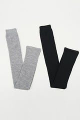 Knee High Toe-less Socks (CZ126-AC10) / Grey