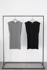 Shoulder Padded Mini-Onepiece (CZ126-LOP05) / Grey