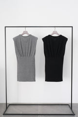 Shoulder Padded Mini-Onepiece (CZ126-LOP05) / Black