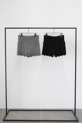Raced-Hem Short-Pants (CZ126-LPT11) / Grey