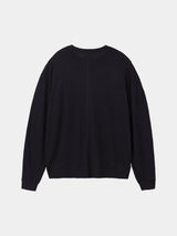 L/S BLOUSING TOPS (WJ501-MCS26) / BLACK