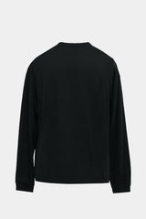 BUTTON-LESS CARDIGAN (WJ501-MCS10-09) / BLACK