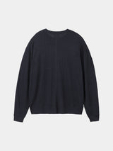 L/S BLOUSING TOPS (WJ501-MCS26) / CHARCOAL