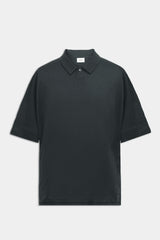 S/S POLO-SHIRT (WJ501-MCS04) / CHARCOAL
