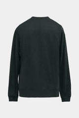 L/S OVERSIZED T-SHIRT (WJ501-MCS03) / CHARCOAL