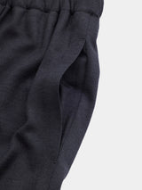 2TUCK WIDE PANTS (WJ501-MCS27) / BLACK