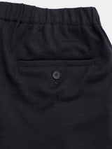 2TUCK WIDE PANTS (WJ501-MCS27) / BLACK