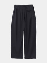 2TUCK WIDE PANTS (WJ501-MCS27) / CAHRCOAL