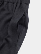 2TUCK WIDE PANTS (WJ501-MCS27) / CAHRCOAL