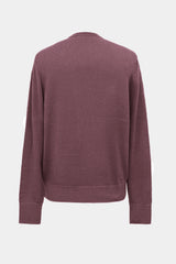 high-gauge crewneck knit L/S PO(PU501-MPO01) / PURPLE