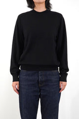 12GG CREW NECK PULLOVER (UM302-UPO12) / BLACK