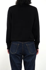 12GG CREW NECK PULLOVER (UM302-UPO12) / BLACK