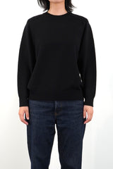 7GG CREW NECK PULLOVER (UM302-UPO07-BLK)