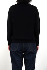7GG CREW NECK PULLOVER (UM302-UPO07-BLK)
