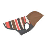 【DOG ACCESSORIES】 MULTI BORDER HOODIE