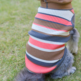 【DOG ACCESSORIES】 MULTI BORDER HOODIE