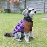 【DOG ACCESSORIES】 TARTAN CHECK