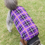 【DOG ACCESSORIES】 TARTAN CHECK