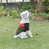 【DOG ACCESSORIES】 RAGLAN SLEEVE HOODIE