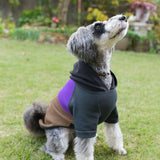 【DOG ACCESSORIES】 RAGLAN SLEEVE HOODIE