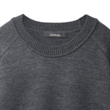 7GG CREW NECK PULLOVER (UM302-UPO07-GRY)
