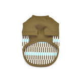 【DOG ACCESSORIES】 FRAIS CHECK SLEEVE KNIT