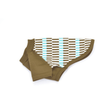 【DOG ACCESSORIES】 FRAIS CHECK SLEEVE KNIT